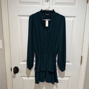 Yumi Kim Teal Long Sleeve Blouse